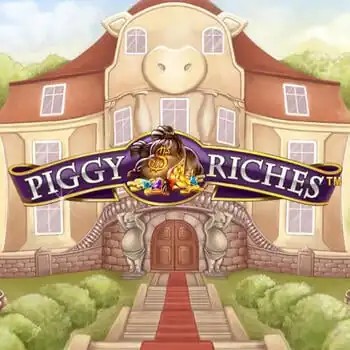 Piggy Riches online game logo by NetEnt on buusticasinos.fi